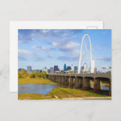Margaret Hunt Bridge, Dallas, Texas Briefkaart (Voorkant / Achterkant)