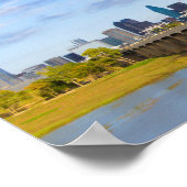 Margaret Hunt Bridge, Dallas, Texas Poster (Hoek)