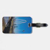 Margaret Hunt Hill Textured Bagagelabel (Achterkant horizontaal)