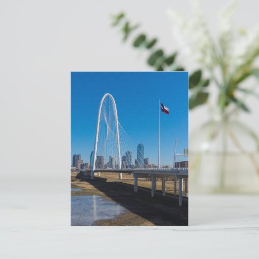 Margaret Hunt Hill Textured Briefkaart (Staand voorkant)