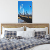 Margaret Hunt Hill Textured Canvas Afdruk (Insitu (Slaapkamer))