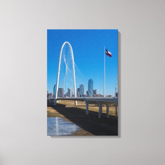 Margaret Hunt Hill Textured Canvas Afdruk (Voorkant)