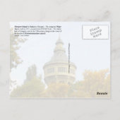 Margaret Island in Boedapest, Hongarije Briefkaart (Achterkant)