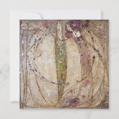 Margaret MacDonald De Rode Roos en de Witte Roos Kaart (Voorkant)