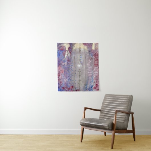 Margaret Macdonald Mackintosh De drie parfums Wandkleed (In situ)