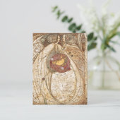 Margaret MacDonald Mackintosh Hart van het Roos Briefkaart (Staand voorkant)