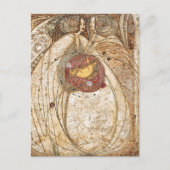 Margaret MacDonald Mackintosh Hart van het Roos Briefkaart (Voorkant)