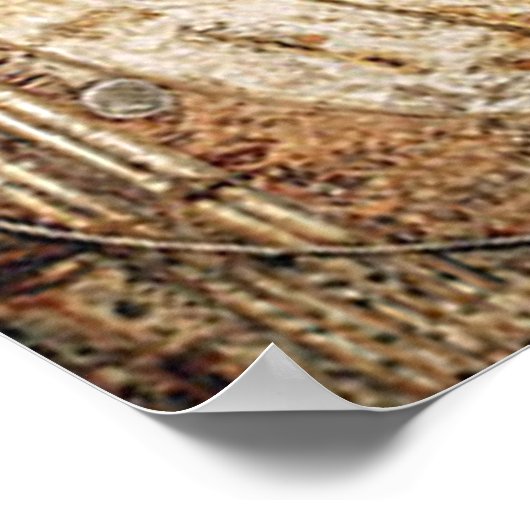 Margaret MacDonald Mackintosh Hart van het Roos Poster (Hoek)