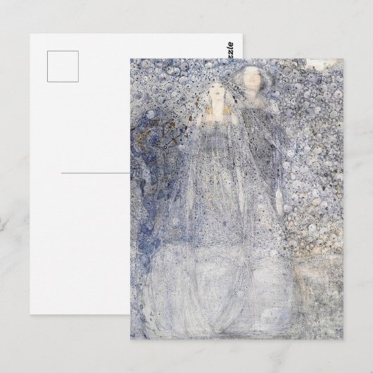 Margaret MacDonald Mackintosh Zilveren Appels Briefkaart (Voorkant / Achterkant)