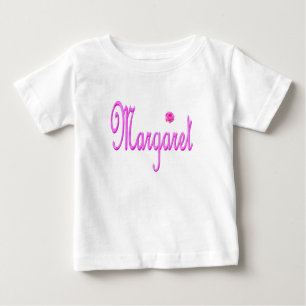 "Margaret" naam in passie roze,