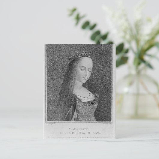 Margaret of Anjou Briefkaart (Staand voorkant)