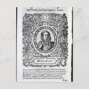 Margaret of Parma, Gouverneur van Nederland Briefkaart