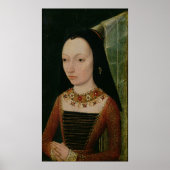 Margaret of York Duchess of Burgundy, c.1477 Poster (Voorkant)