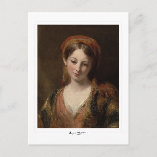 Margaret Sarah Carpenter #1 - Kunstpostkaart Briefkaart (Voorkant)