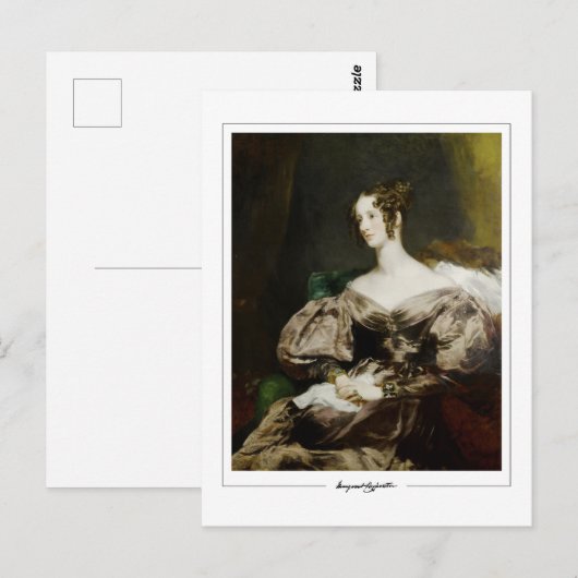 Margaret Sarah Carpenter #5 - Fine Art Briefkaart (Voorkant / Achterkant)