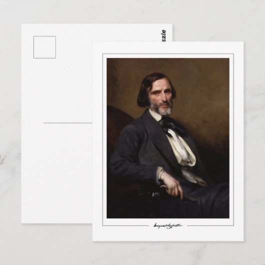 Margaret Sarah Carpenter #8 - Fine Art Briefkaart (Voorkant / Achterkant)