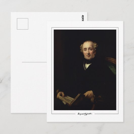 Margaret Sarah Carpenter #9 - Fine Art Briefkaart (Voorkant / Achterkant)