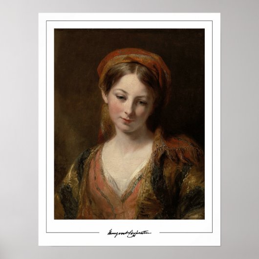 Margaret Sarah Carpenter Zedign Art Poster #1 (Voorkant)