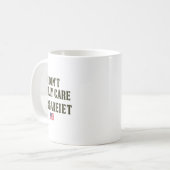 Margaret Statement Sticker van het T-shirt Koffiemok (Voorkant links)