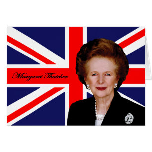 Margaret Thatcher - Britse vlag