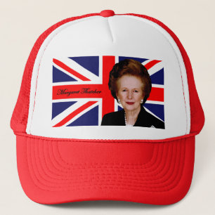 Margaret Thatcher - Britse vlag Trucker Pet