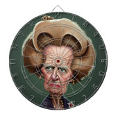 Margaret Thatcher Dartboard 2 Dartbord (Voorkant)
