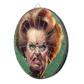 Margaret Thatcher Dartboard Dartbord (Voorkant Rechts)