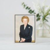 Margaret Thatcher, de IJzeren Dame Briefkaart (Staand voorkant)