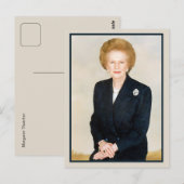 Margaret Thatcher, de IJzeren Dame Briefkaart (Voorkant / Achterkant)