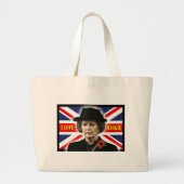 Margaret Thatcher I Love Maggie Grote Tote Bag (Voorkant)