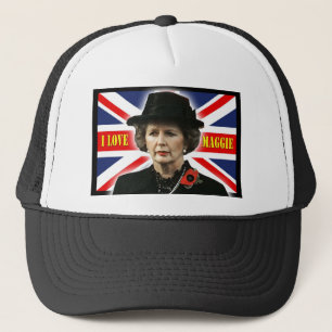 Margaret Thatcher I Love Maggie Trucker Pet
