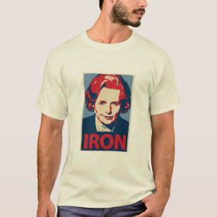 Margaret Thatcher Iron Lady Minimalist T T-shirt