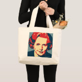 Margaret Thatcher - Iron: OHP Bag Grote Tote Bag (Voorkant (product))