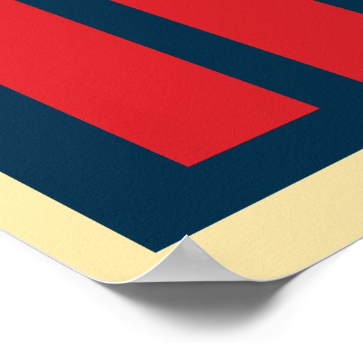 Margaret Thatcher "Iron"-Poster Poster (Hoek)