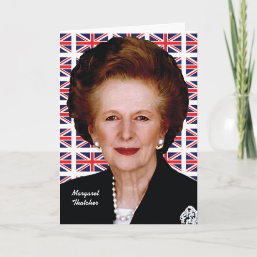 Margaret Thatcher Kaart (Voorkant)