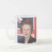 Margaret Thatcher Matglas Koffiemok (Links)