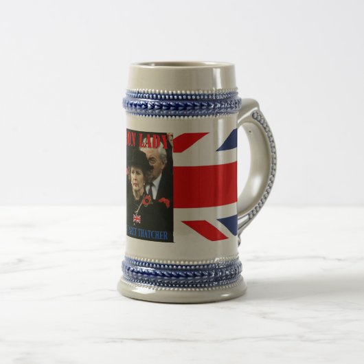 Margaret Thatcher minister-president Bierpul (Voorkant rechts)