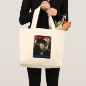 Margaret Thatcher minister-president Grote Tote Bag (Voorkant (product))