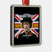 Margaret Thatcher minister-president Metalen Ornament (Rechts)