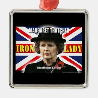 Margaret Thatcher minister-president Metalen Ornament