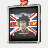 Margaret Thatcher minister-president Metalen Ornament (Links)