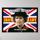 Margaret Thatcher minister-president Poster (Voorkant)