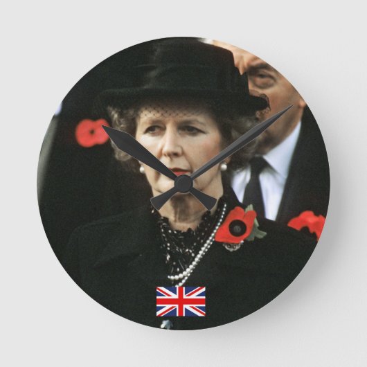 Margaret Thatcher minister-president Ronde Klok (Voorkant)