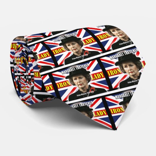 Margaret Thatcher minister-president Stropdas (Opgerold)