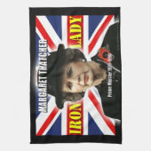 Margaret Thatcher minister-president Theedoek (Verticaal)