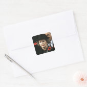 Margaret Thatcher minister-president Vierkante Sticker (Envelop)