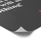 Margaret Thatcher over geliefd zijn Poster (Hoek)