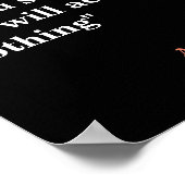 Margaret Thatcher over geliefd zijn Poster (Hoek)