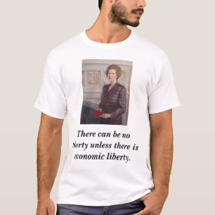 Margaret Thatcher over vrijheid T-shirt