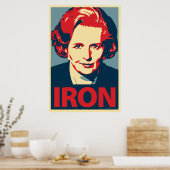 Margaret Thatcher Poster (Keuken)